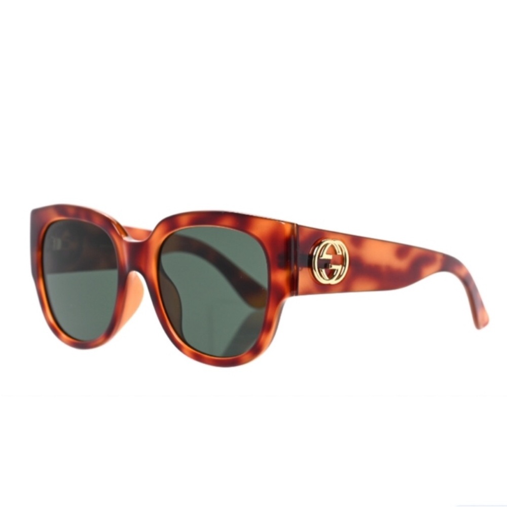 Gucci Tortoise Oversized Sunglasses
